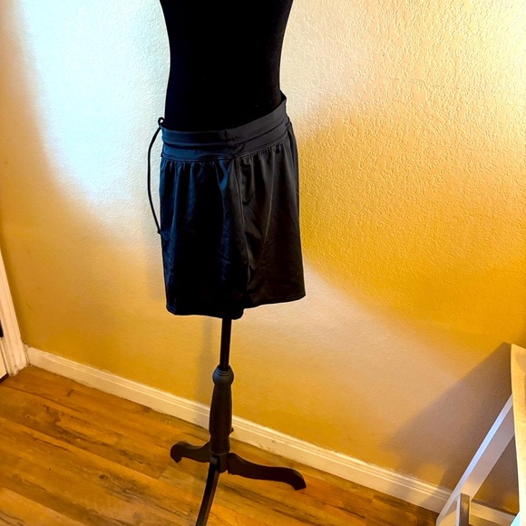 Cacique Black Swim Shorts with Drawstring - Picture 6 of 7